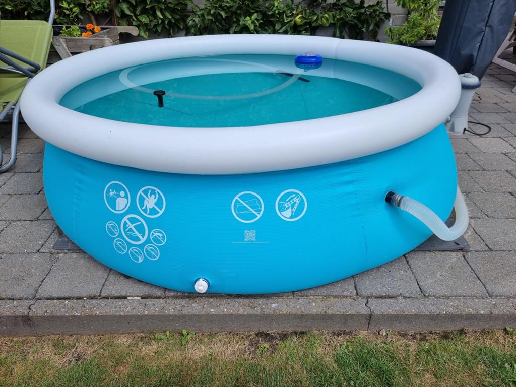 Zwembad: INTEX, Tuin en Terras, Zwembaden, Ophalen, Zo goed als nieuw, Opblaaszwembad