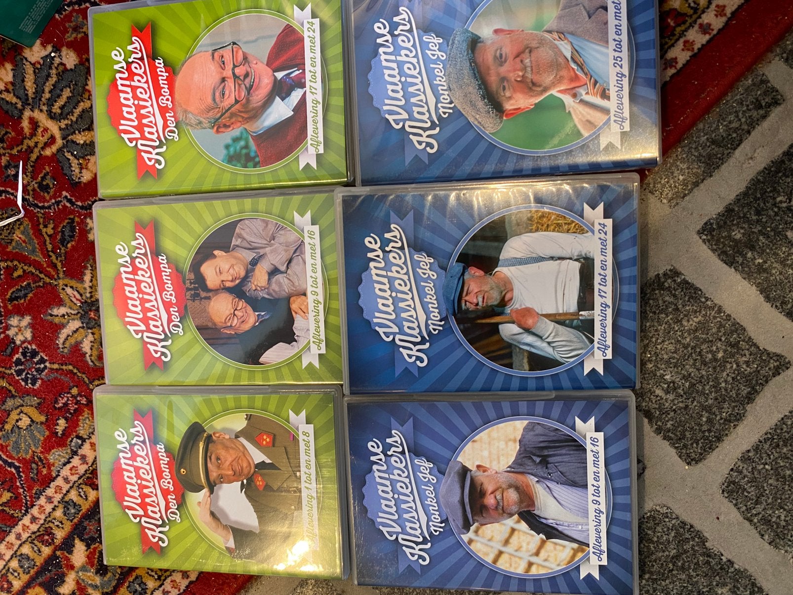 Dvds nonkel Jef en den Bompa, Cd's en Dvd's, Ophalen of Verzenden, Zo goed als nieuw