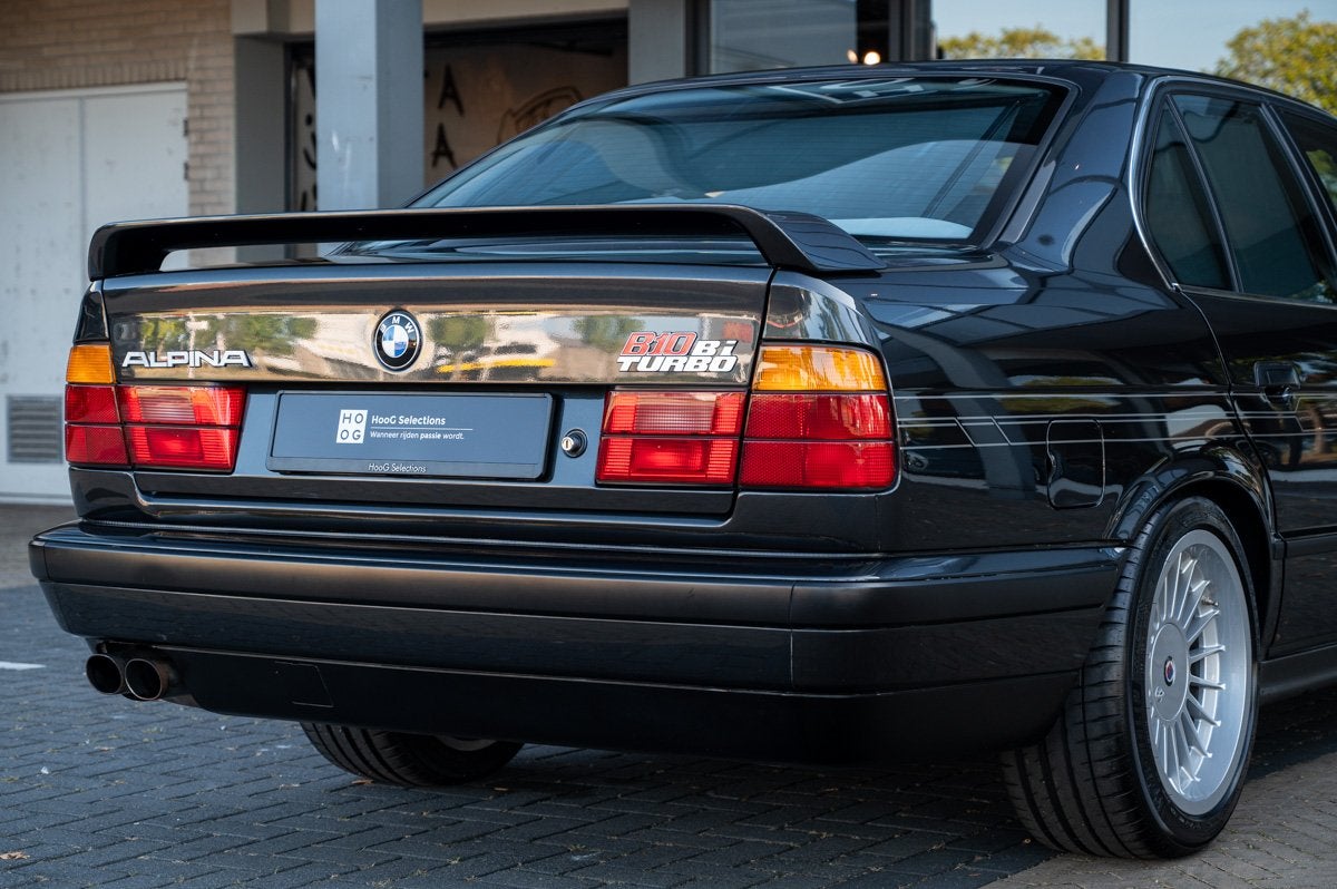 Alpina B10 BiTurbo (bj 1991), Auto's, Gebruikt, Overige kleuren, Leder, Bedrijf