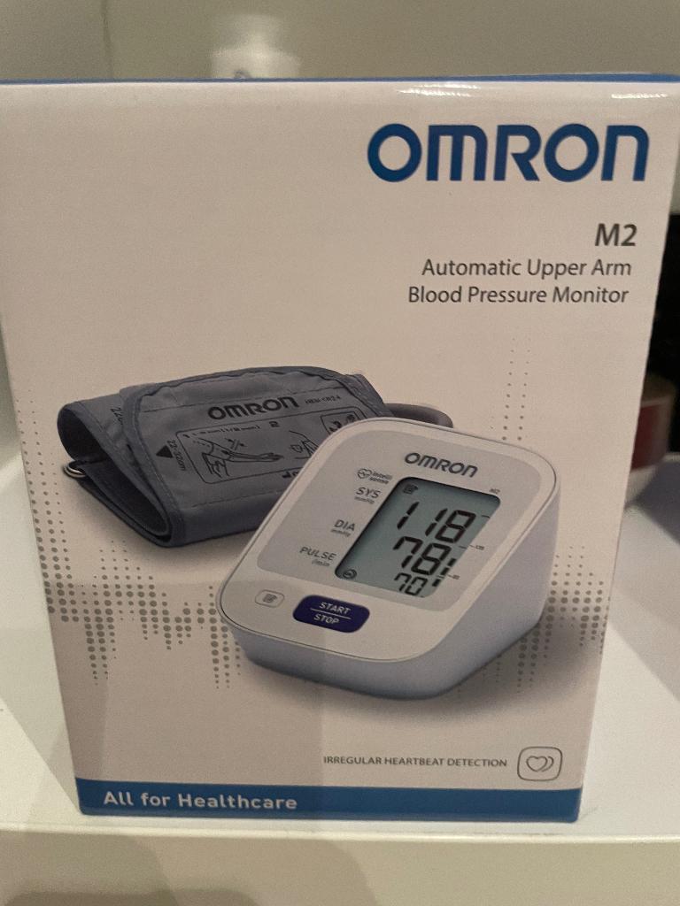 Bloeddrukmeter omron m2, Ophalen, Nieuw