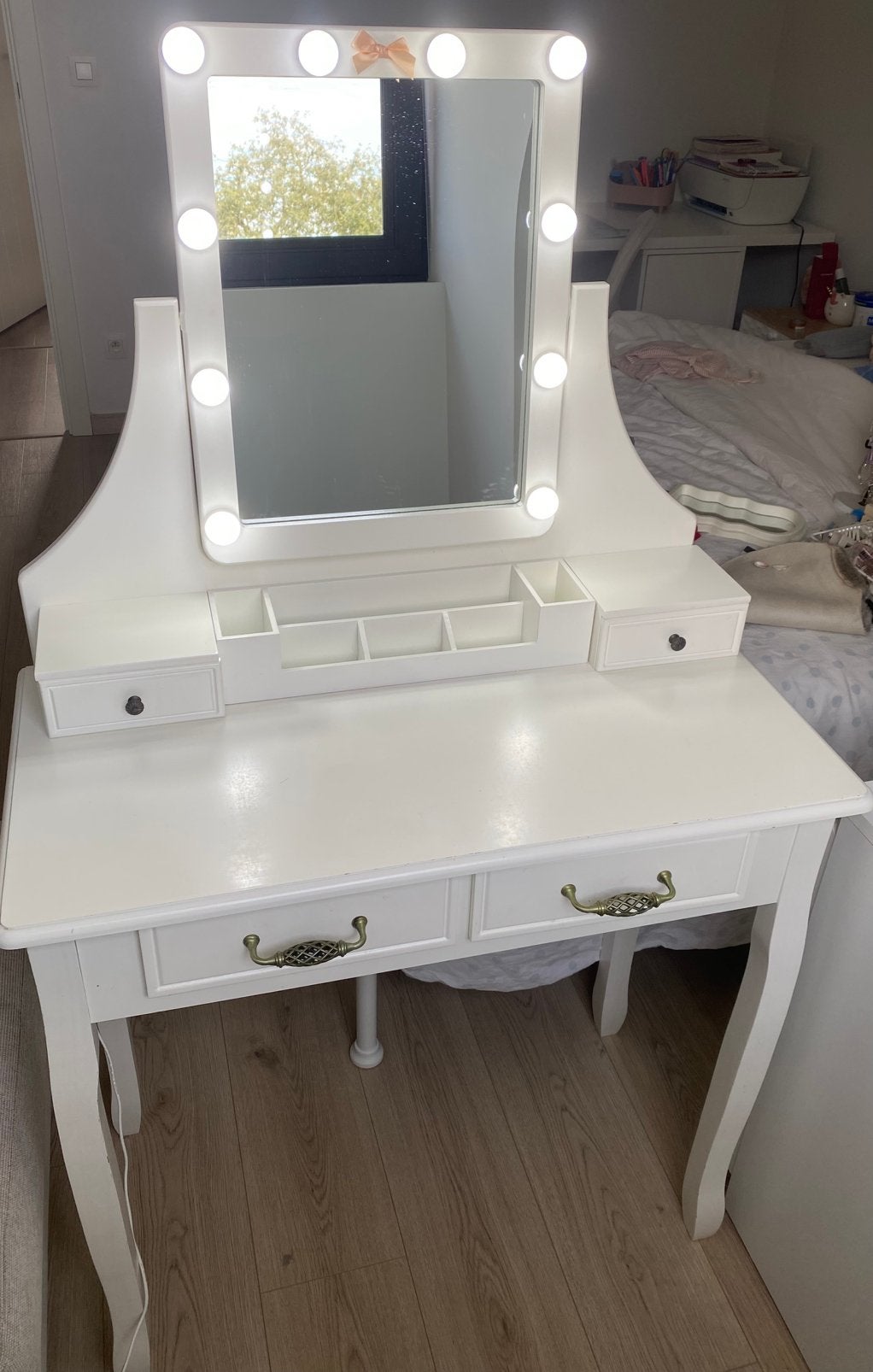 Make-up tafel, Enlèvement, Utilisé, 50 à 100 cm, 100 à 150 cm