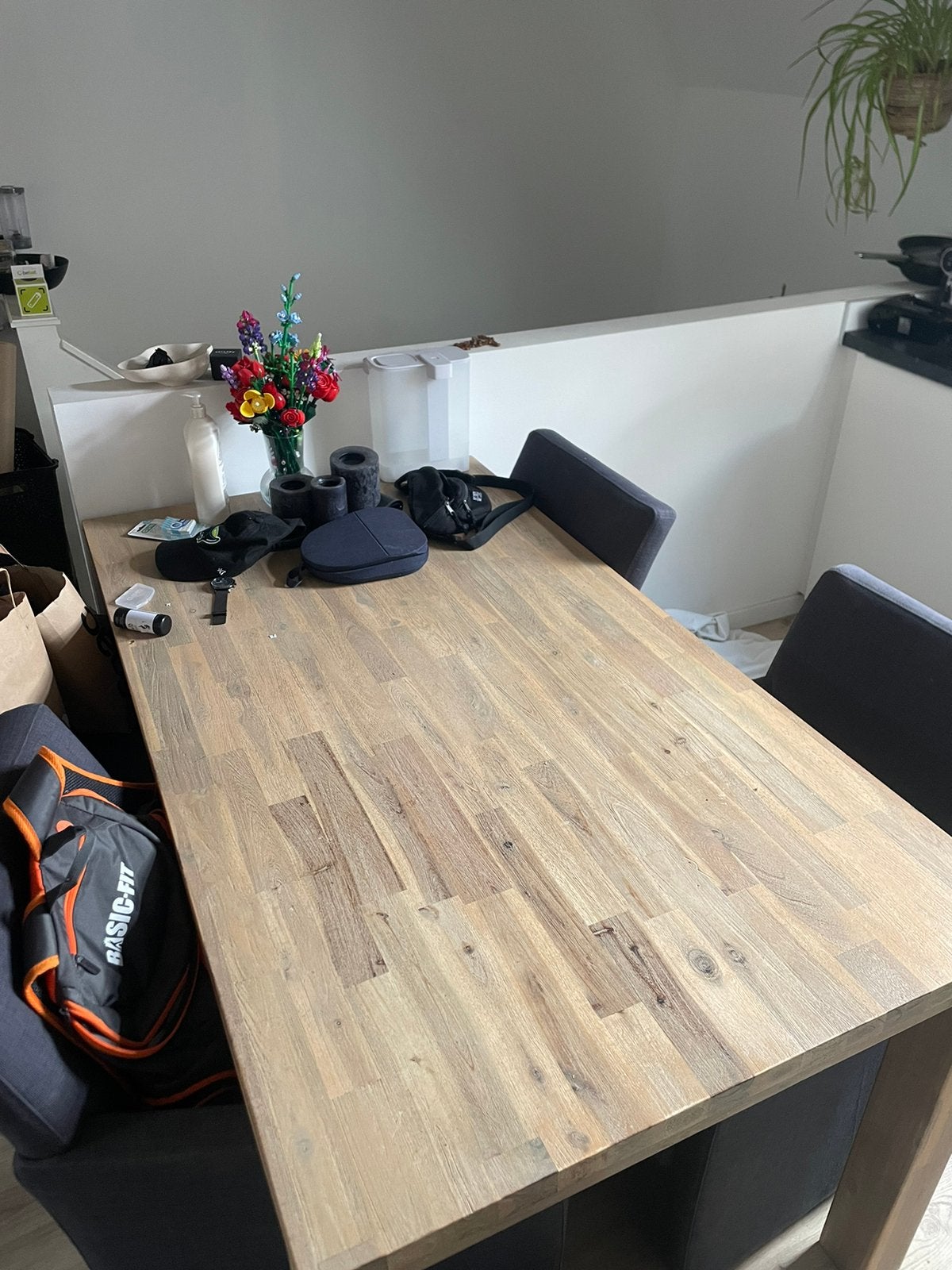 Eettafel & stoelen VANDAAG OF MORGEN, Ophalen, Zo goed als nieuw
