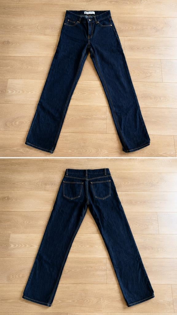 Jeans femme bleu marine Bershka, Ophalen, Blauw, Nieuw, Bershka
