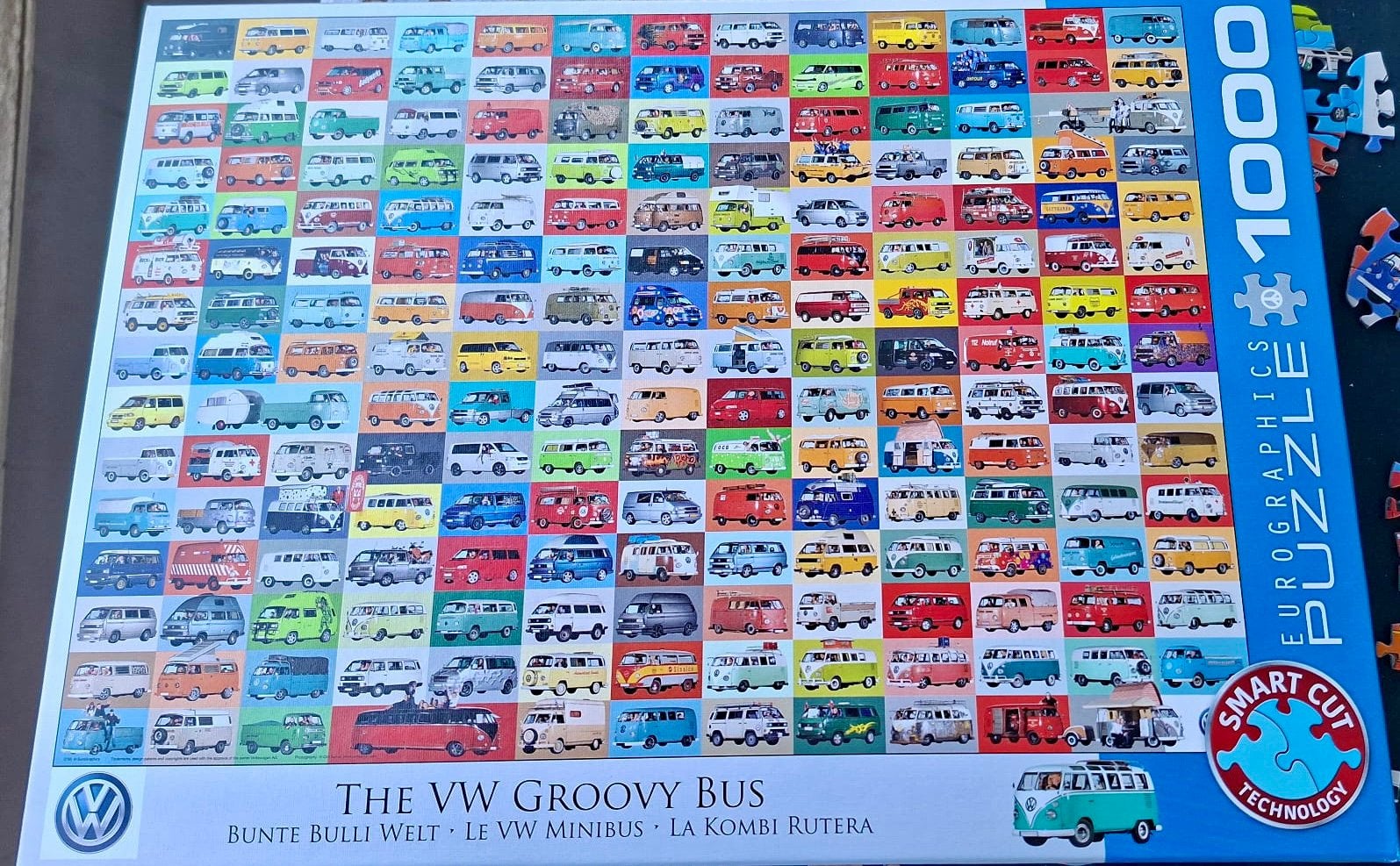 Boîtes à puzzle 1000 pièces, Enlèvement ou Envoi, 500 à 1500 pièces, Comme neuf, Puzzle