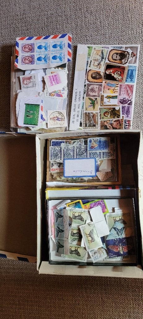 postzegels, Postzegels en Munten, Ophalen, Gestempeld, Overig