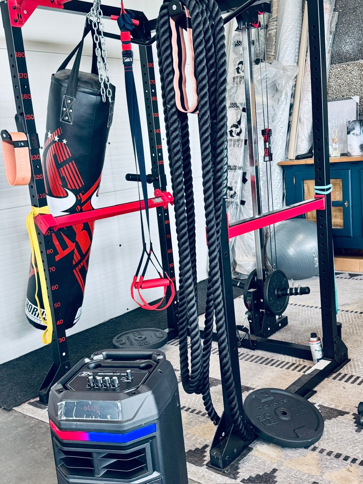 Lot complet d’équipements de musculation  - GHD – Boomfit,, Sports & Fitness, Équipement de fitness, Comme neuf, Enlèvement
