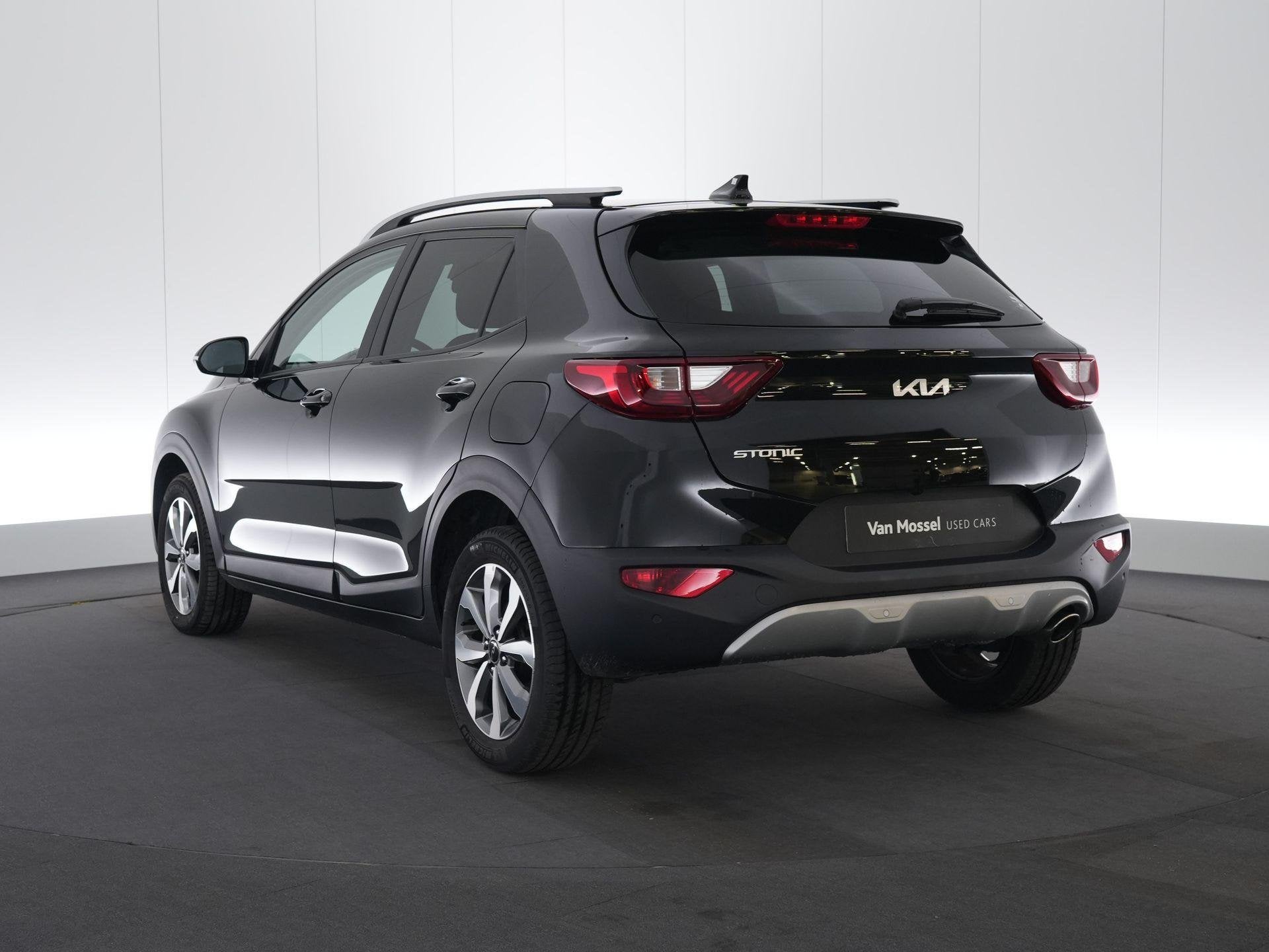 Kia Stonic 1.0 T 100 Style Edition, Autos, Entreprise, Boîte manuelle, Entretenue par le concessionnaire, Noir