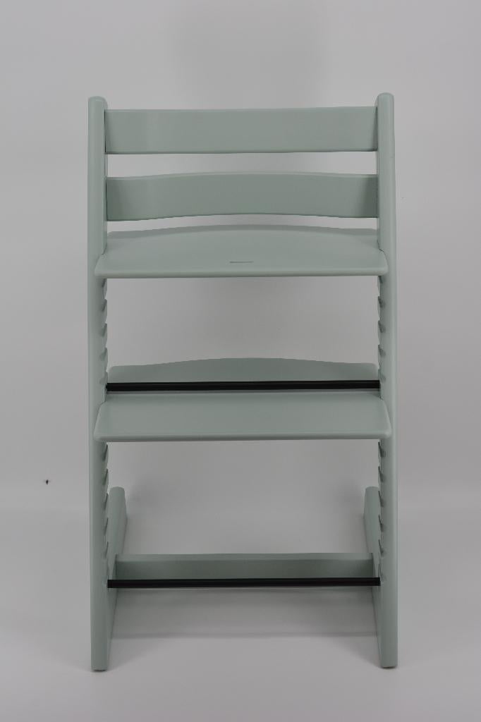 Stokke Tripp Trapp Soft Mint — Modèle reconditionné, Envoi, Comme neuf, Chaise évolutive, Ceinture(s)