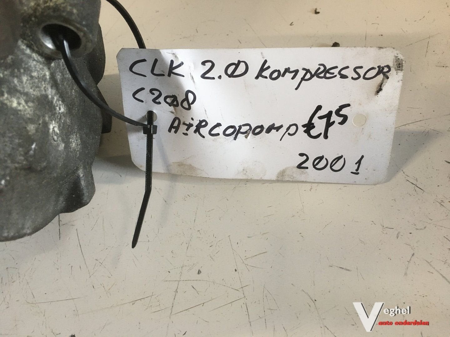 Mercedes CLK Kompressor 2.0 2001 Aircopomp, Gebruikt, -, -, Ophalen of Verzenden
