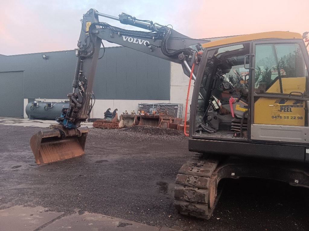 Volvo ecr 145e, Enlèvement, Excavatrice
