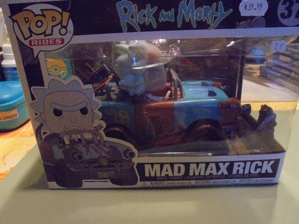 POP Rids Rick and Morty (Mad Max Rick) 37, Verzenden, Gebruikt