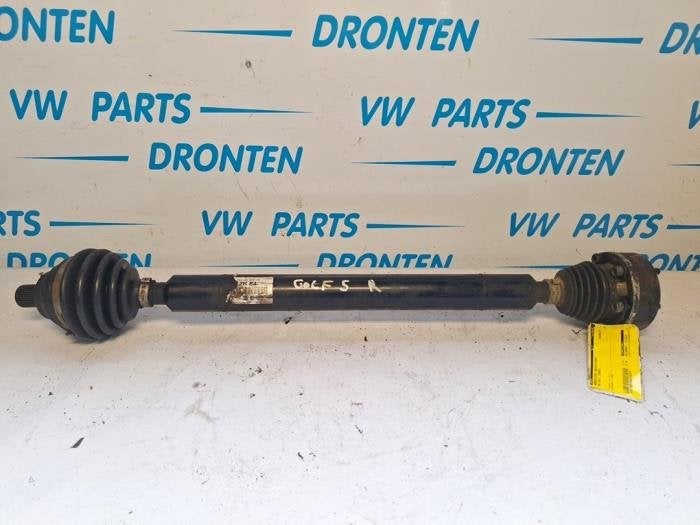 Arbre de transmission avant droit d'un Volkswagen Golf, Volkswagen, -, 3 mois de garantie, Utilisé