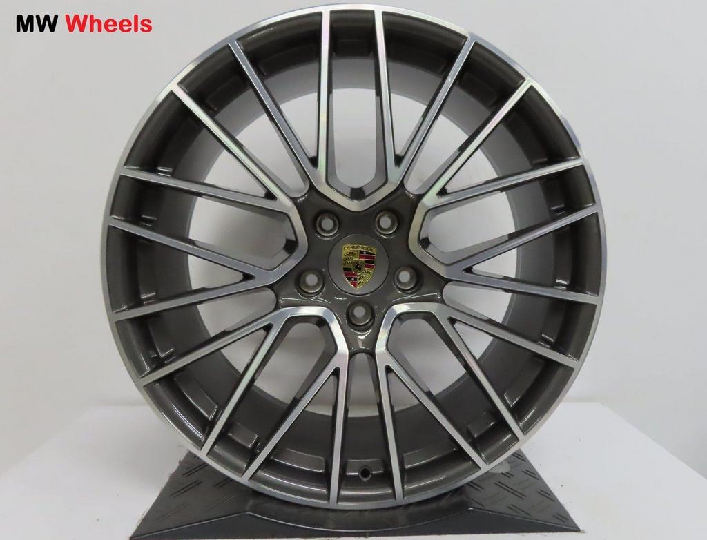 Originele Porsche Cayenne 22 inch velgen Coupe RS spyder, Auto-onderdelen, Gebruikt, Velg(en), -, -