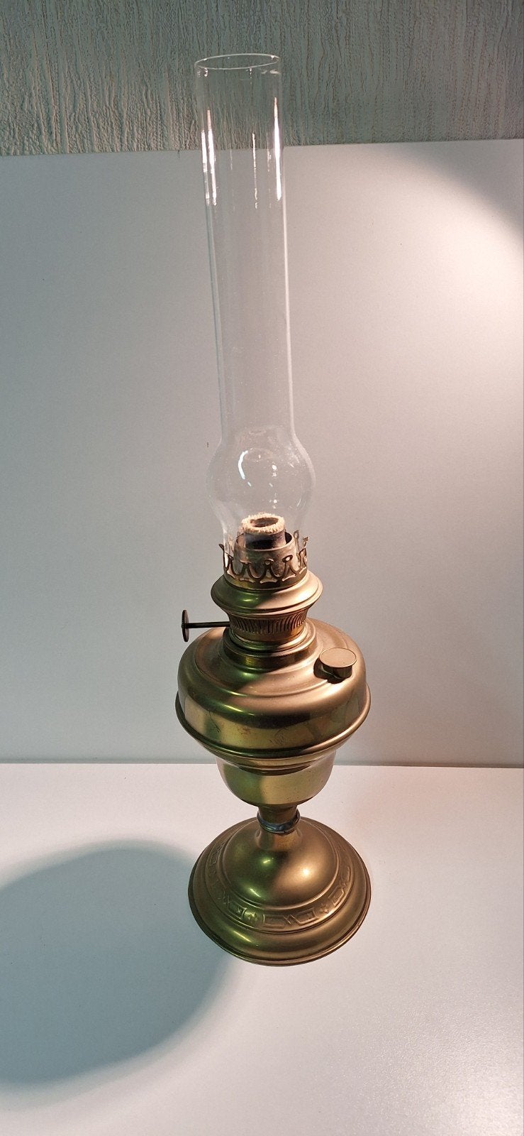 antieke olielamp, Envoi