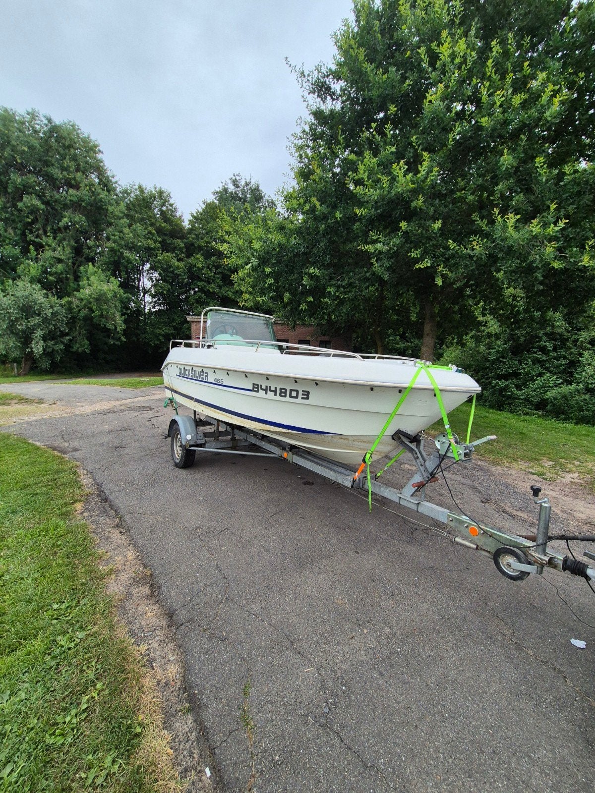 Consoleboot ,,  open motorboot, Watersport en Boten, Speedboten, Quicksilver, Ophalen