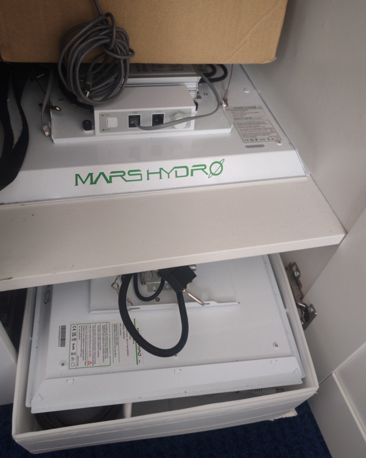 Mars Hydro TS 1000   X2 Samen 100 euro, Ophalen, Gebruikt, Kweeklamp