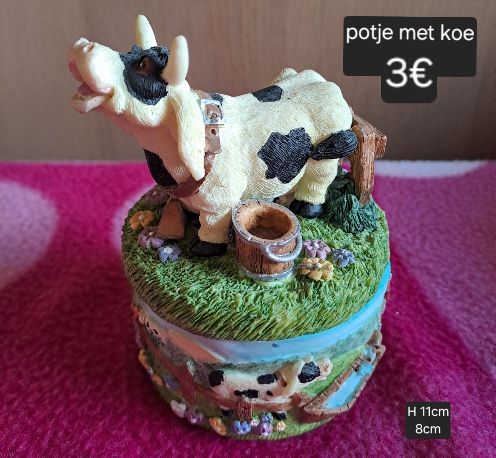juwelendoosje koe, Verzamelen, Ophalen of Verzenden