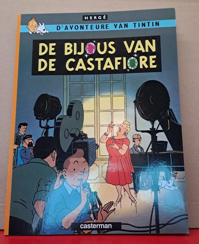 Stripboek Kuifje - Brussels dialect, Ophalen