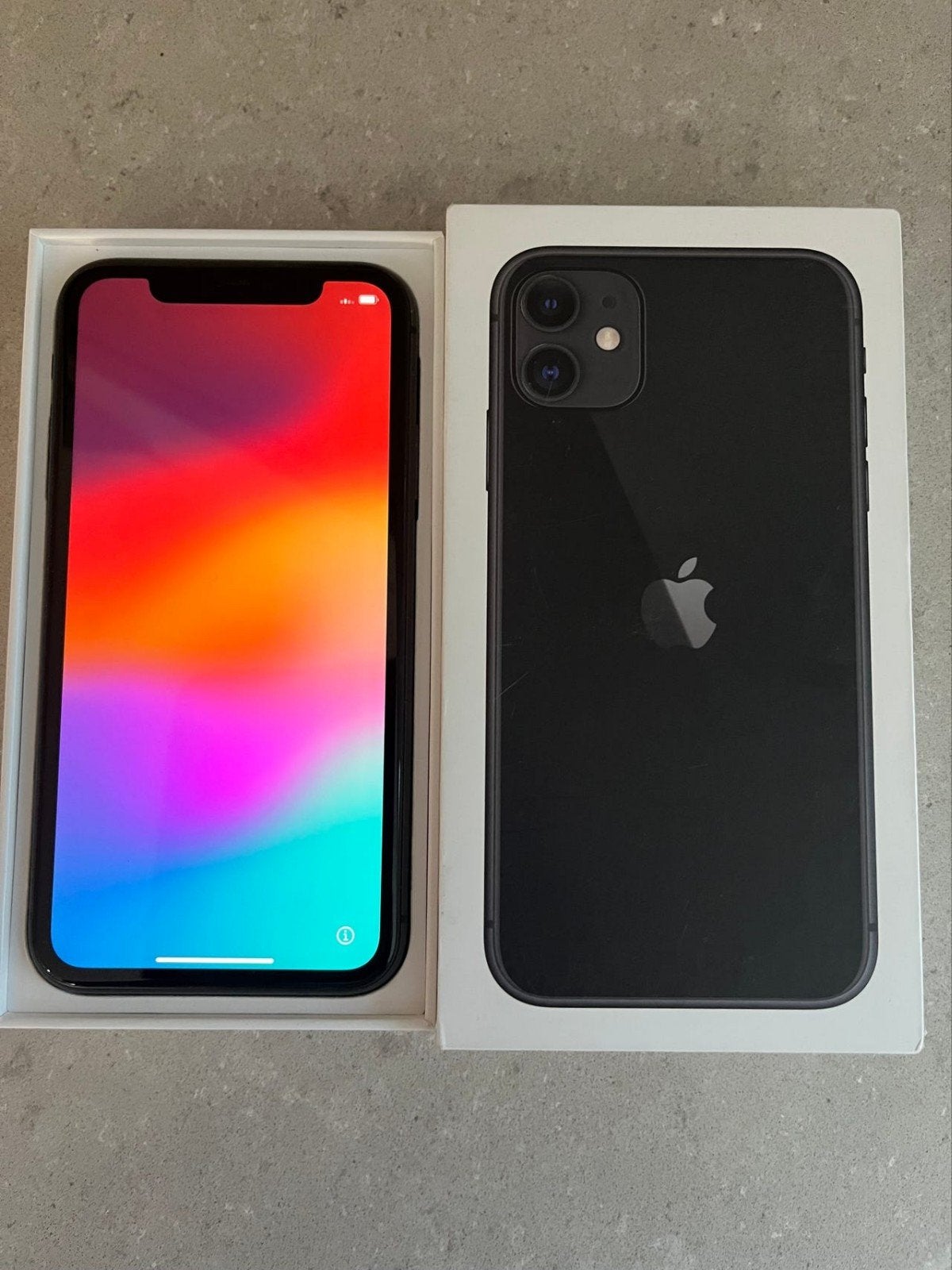 Apple i phone 11 noir 128 Go, Envoi, Noir, 128 GB