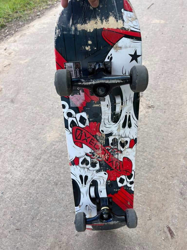 Skateboard oxelo/skateboard hotwheels tekoop/atributen, Enlèvement, Utilisé, Skateboard