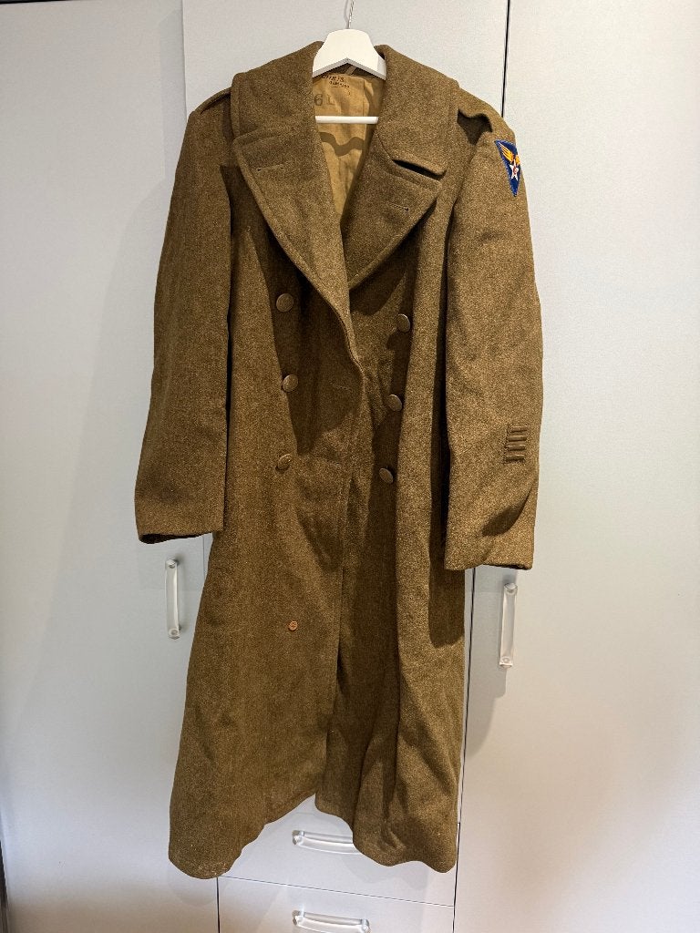 Overcoat 1942 US Army Air Force Nominatif, Enlèvement ou Envoi