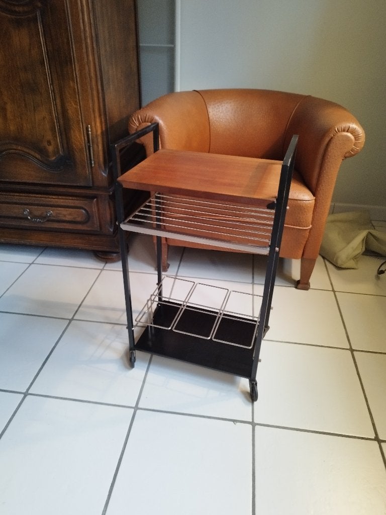 table de bar rétro sur roulettes des années 60, Enlèvement ou Envoi