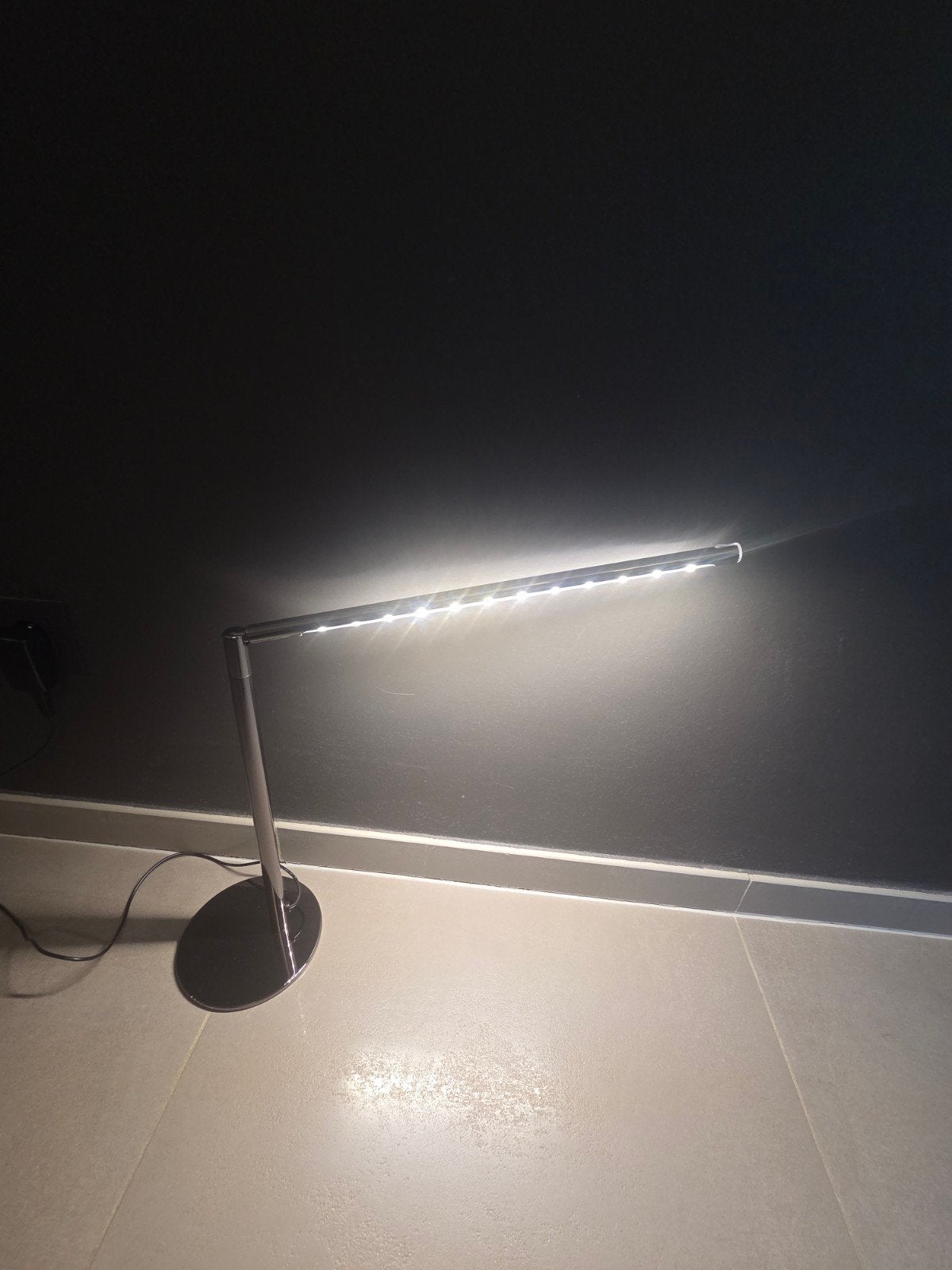 LED bureaulamp, Huis en Inrichting, Ophalen of Verzenden, Zo goed als nieuw, Bureaulamp, LED verlichting