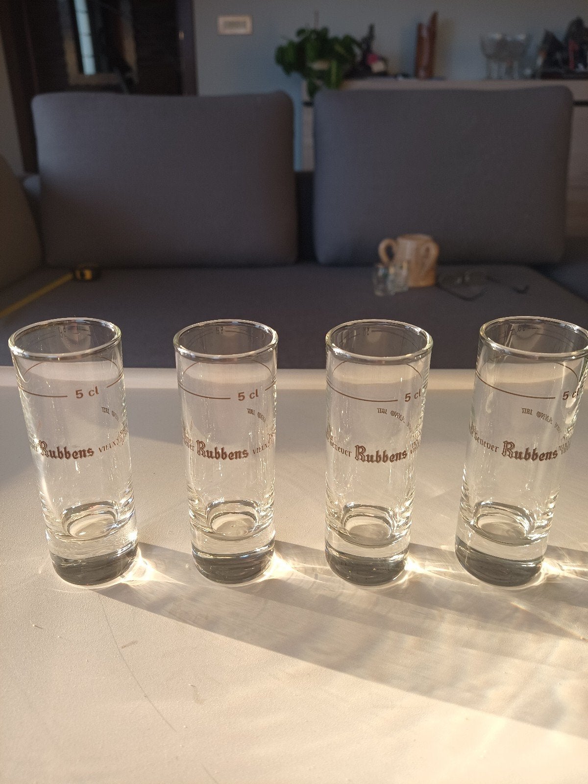 Jenever glaasjes Rubbens, Enlèvement ou Envoi