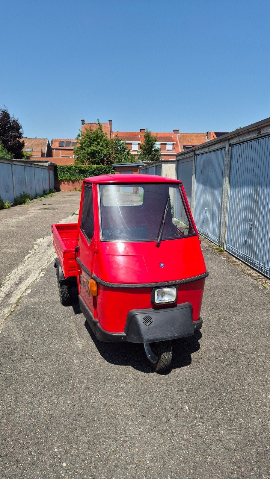 Piaggio Ape in topstaat!, Enlèvement