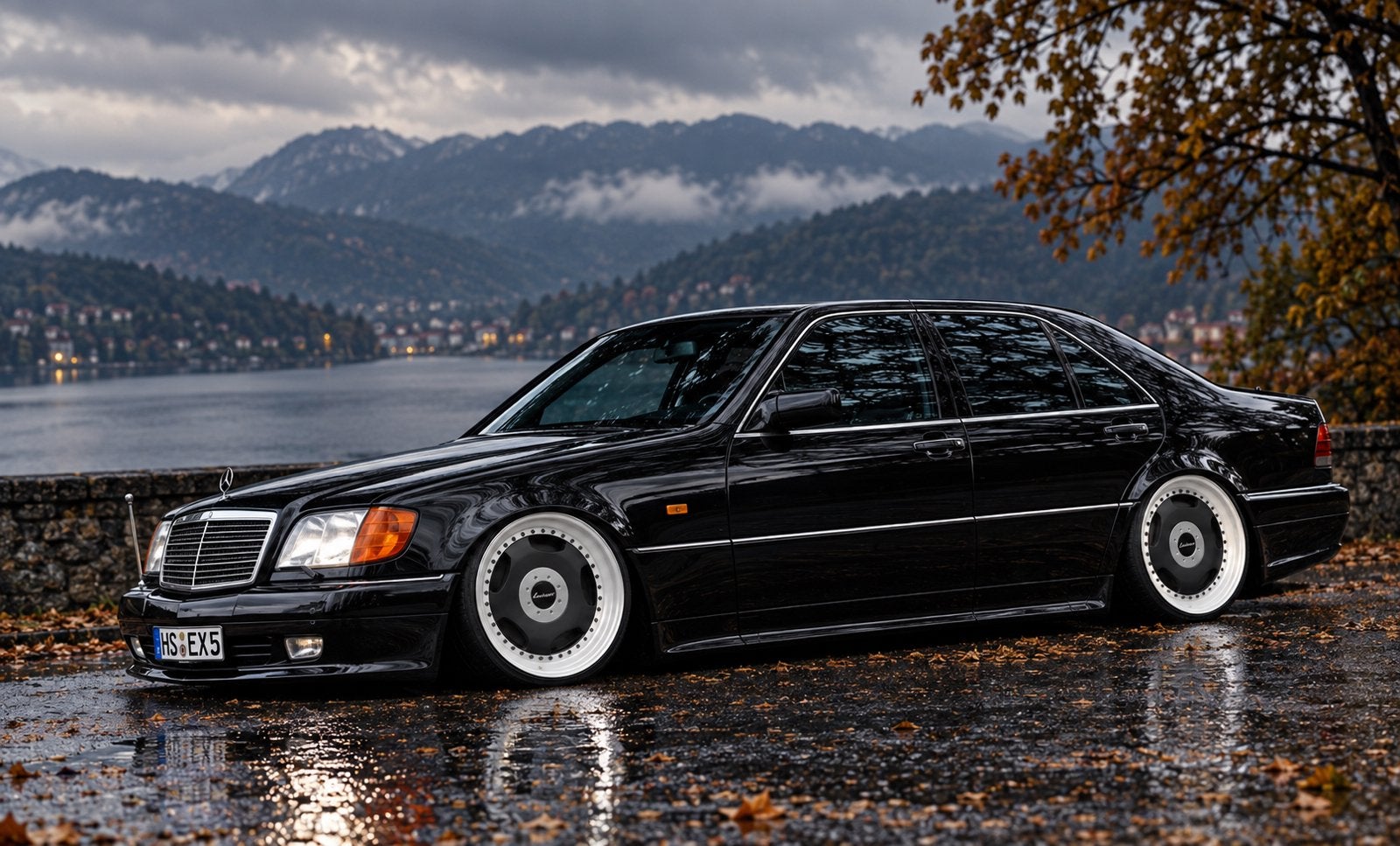 3 delige lorinser RSK2 19inch Velgen W140 W124 SL R129 W126, Auto-onderdelen, Ophalen of Verzenden, Overige, Velg(en)