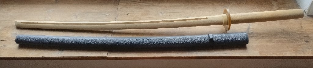 Boken Katana Sabre en bois d'entrainement, Enlèvement, Utilisé