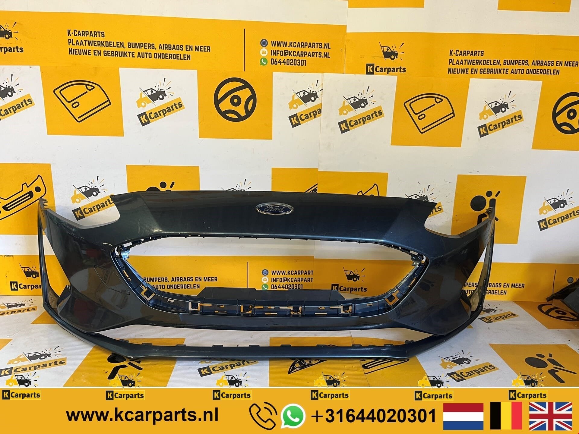 Voorbumper Ford Focus Mk4 2018+ JX7B-17757-A bumper, Info@fabrikant.eu, Bumper, Fabrikant BV, Gebruikt