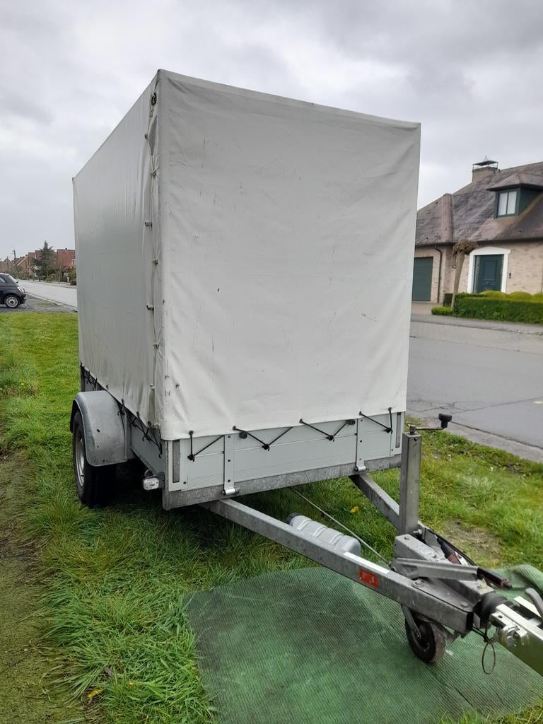 Aanhangwagen met zeil, Auto diversen, Aanhangers en Bagagewagens, Ophalen