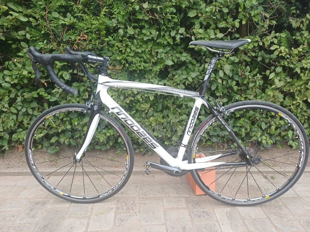 fiets, Fietsen en Brommers, Fietsen | Racefietsen, Gebruikt, Heren, Meer dan 20 versnellingen, 28 inch, Velgrem, Carbon, 53 tot 57 cm