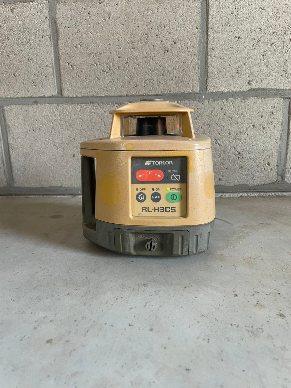 Topcon rl-h3cs bouwlaser, Doe-het-zelf en Bouw, Ophalen of Verzenden, Zo goed als nieuw