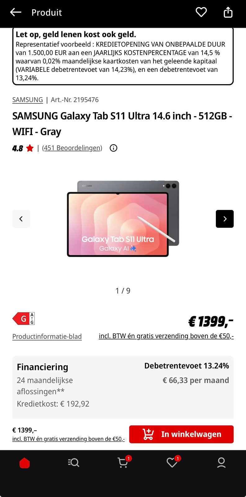 Galaxy tab s11 Ultra 512gb  neuve scellée, Enlèvement, Comme neuf