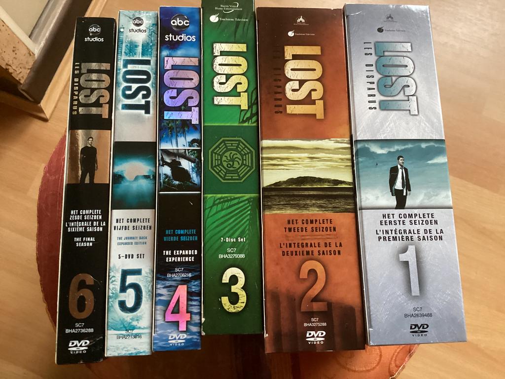 Lost hele box dvd, Enlèvement, Comme neuf