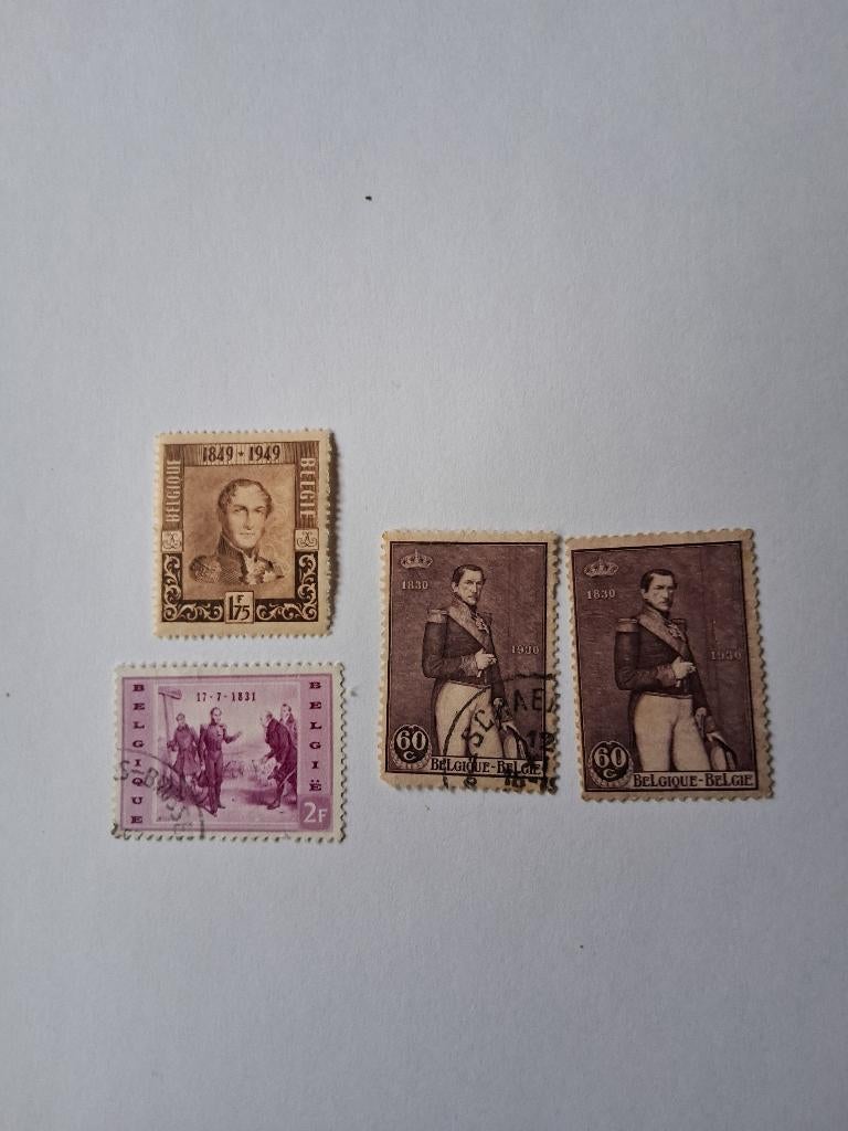 Zegels Leopold I 1830-1930, Ophalen