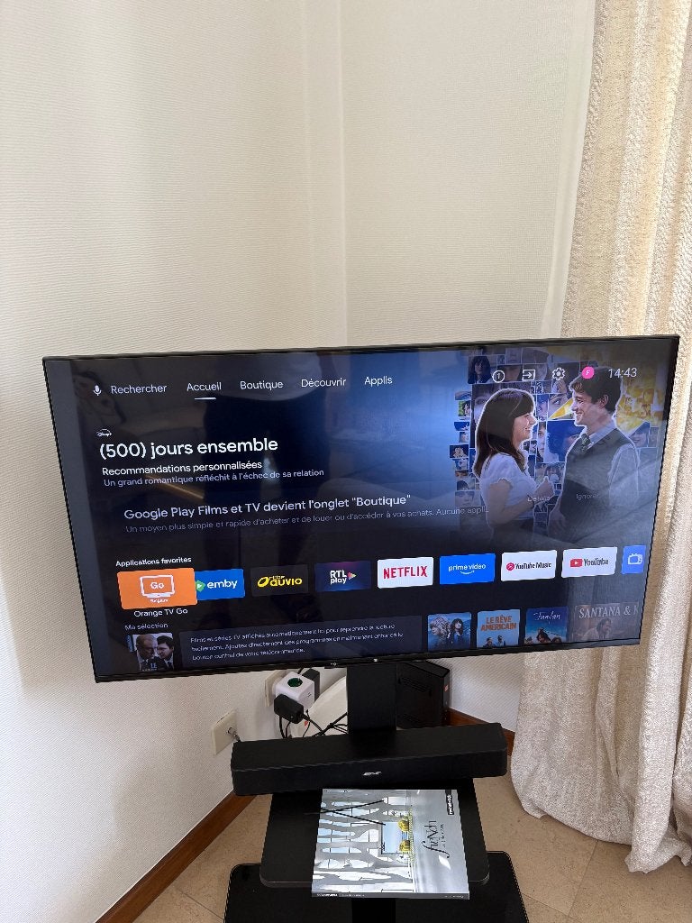 Télévision Xiaomi 43" 4K Ultra HD – Android TV / Google TV, Audio, Tv en Foto, Televisies, LED, 50 Hz, Refurbished, 100 cm of meer