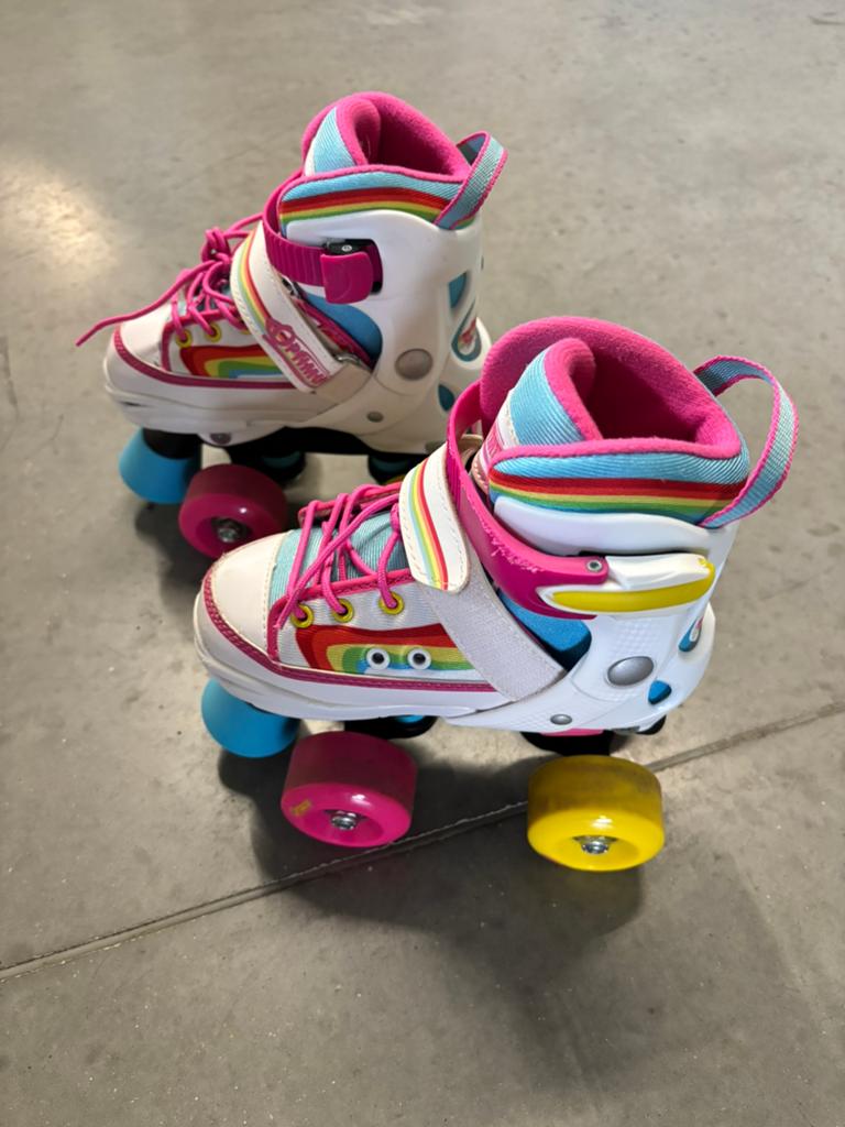 Rolschaatsen maat 28-31, Kinderen en Baby's, Ophalen, Zo goed als nieuw