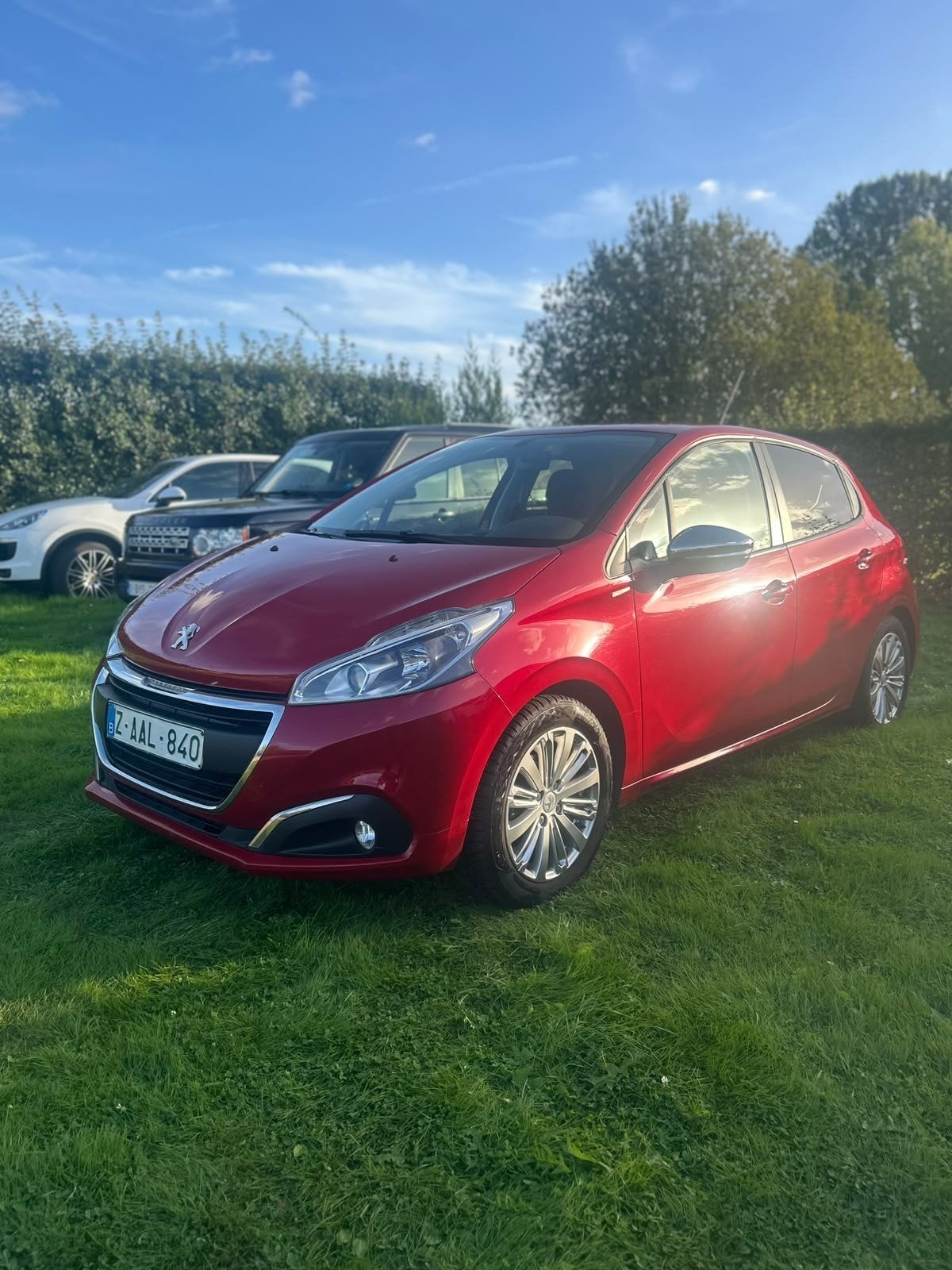 peugoet 208 Benzine 1.2 Motor . 2017 euro6b, Auto's, Bedrijf, 5 deurs, Electronic Stability Program (ESP), Rood