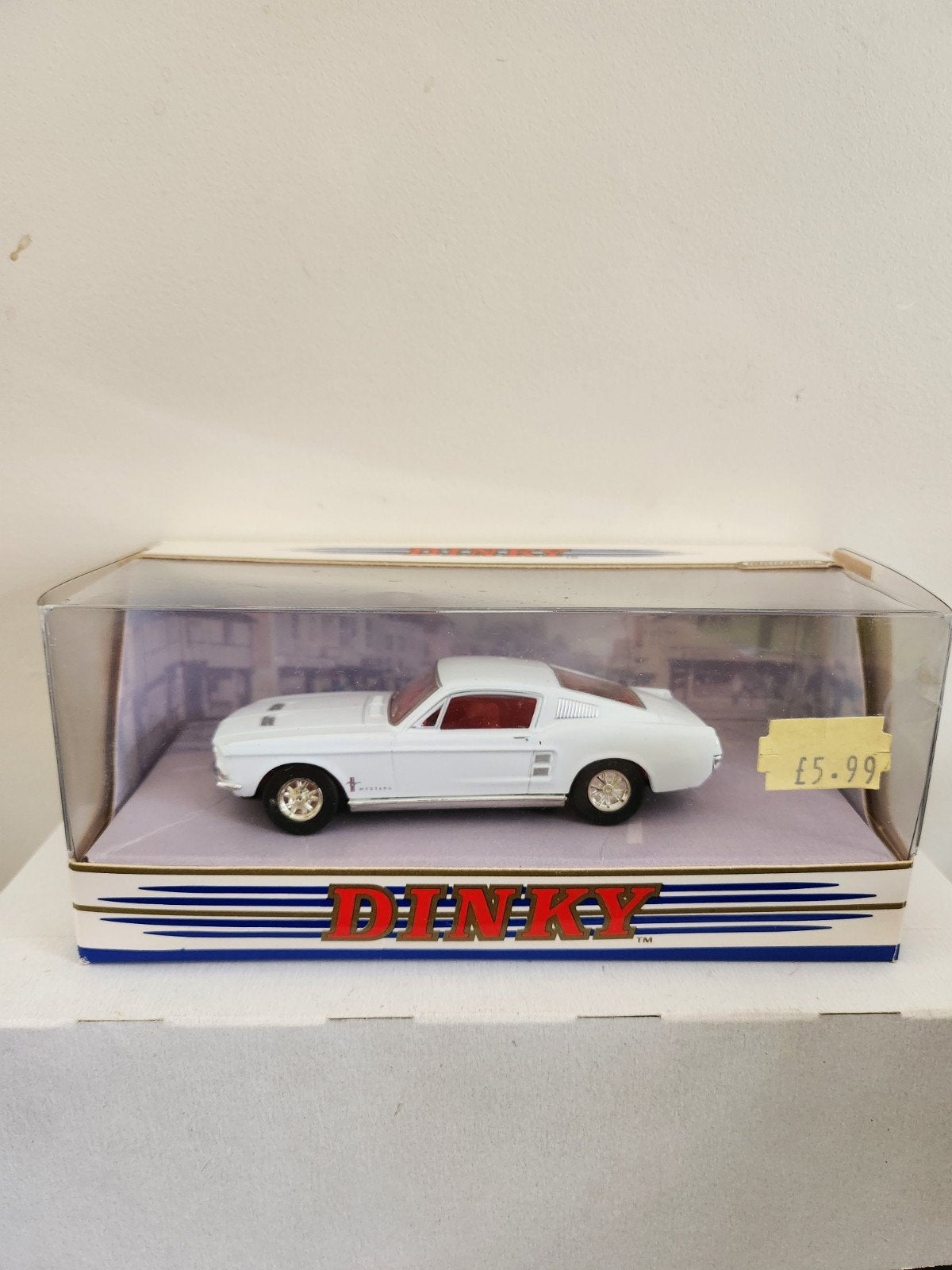 Matchbox Dinky 1967 Ford Mustang Fast Back DY16 (1990), Ophalen of Verzenden, Matchbox