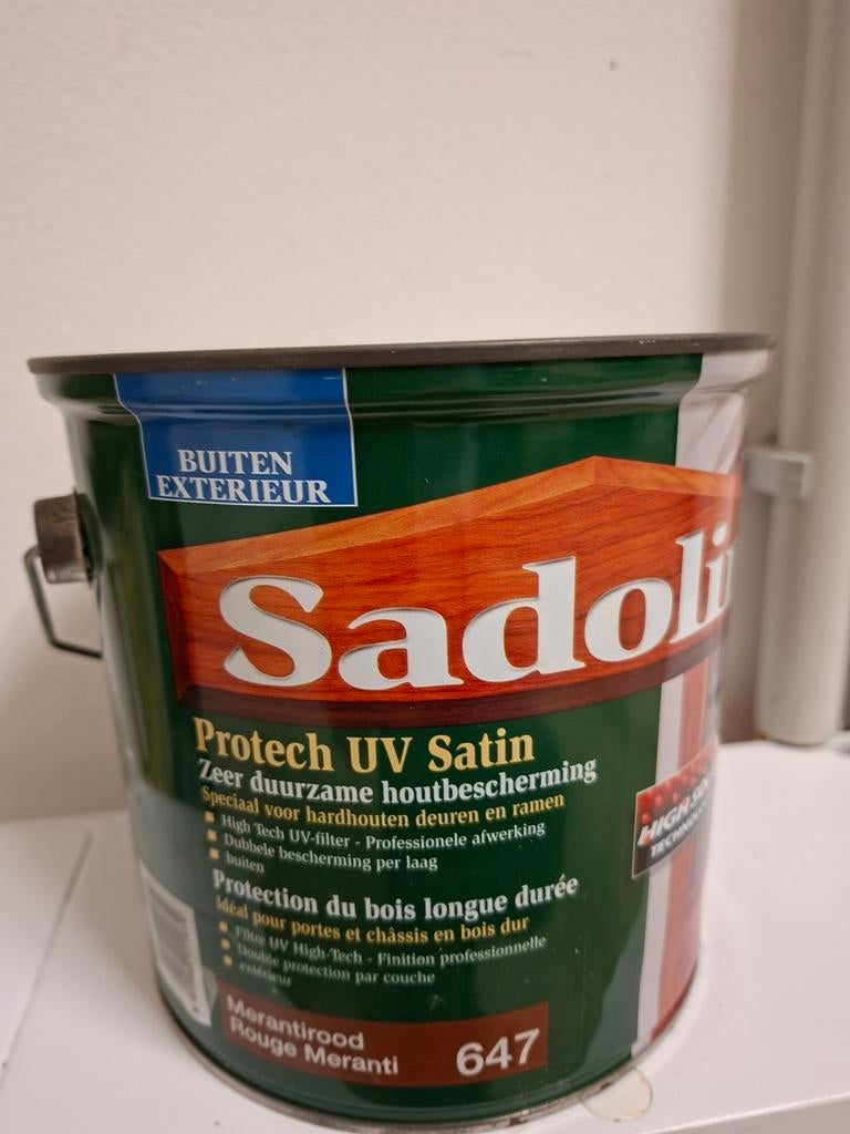Sadolin Protech UV Satin, Meranti 2,5 litres, neuf, Enlèvement