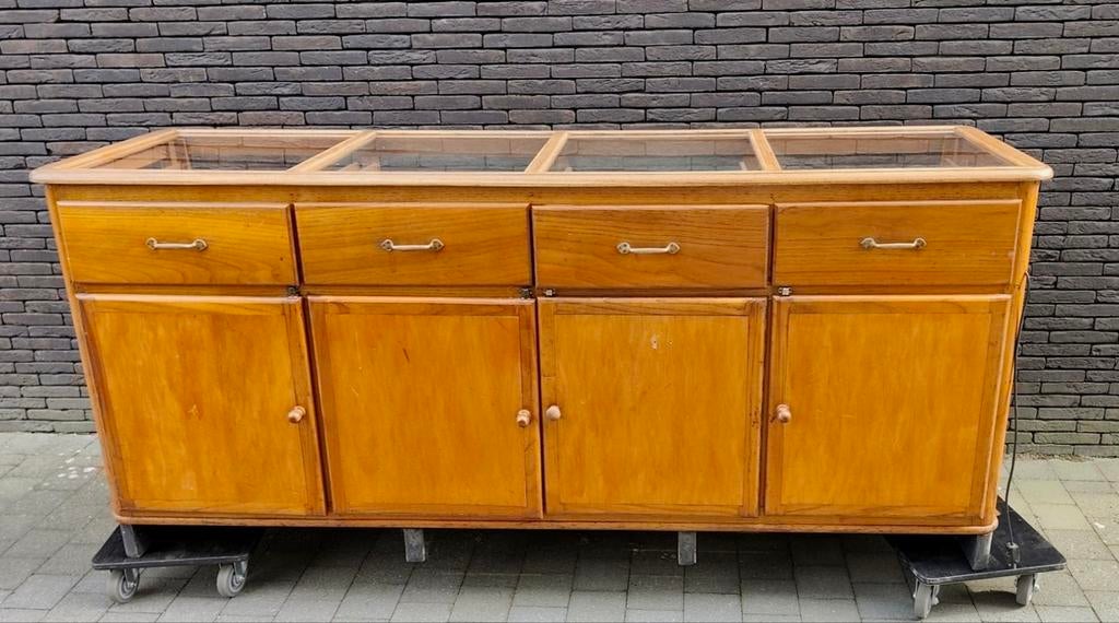 Vintage Toonbank – Stoer, Praktisch en Vol Karakter, Ophalen