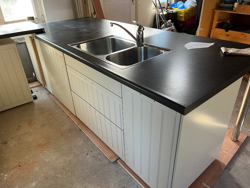 Landelijke keuken ikea faktum (lees wat er nog is), Ophalen, Gebruikt, Beige