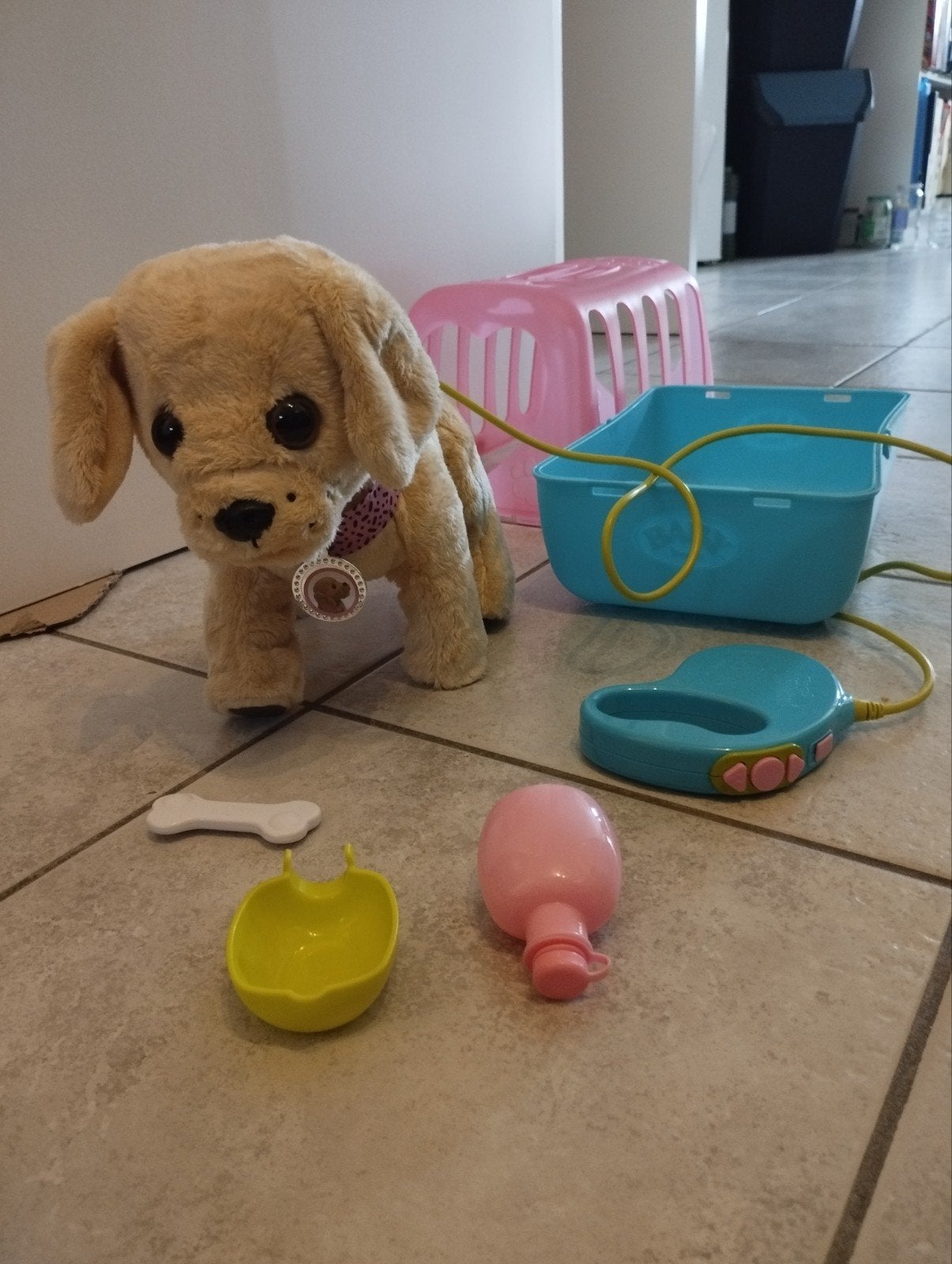 Baby Born Puppy 1 keer mee gespeeld, Ophalen