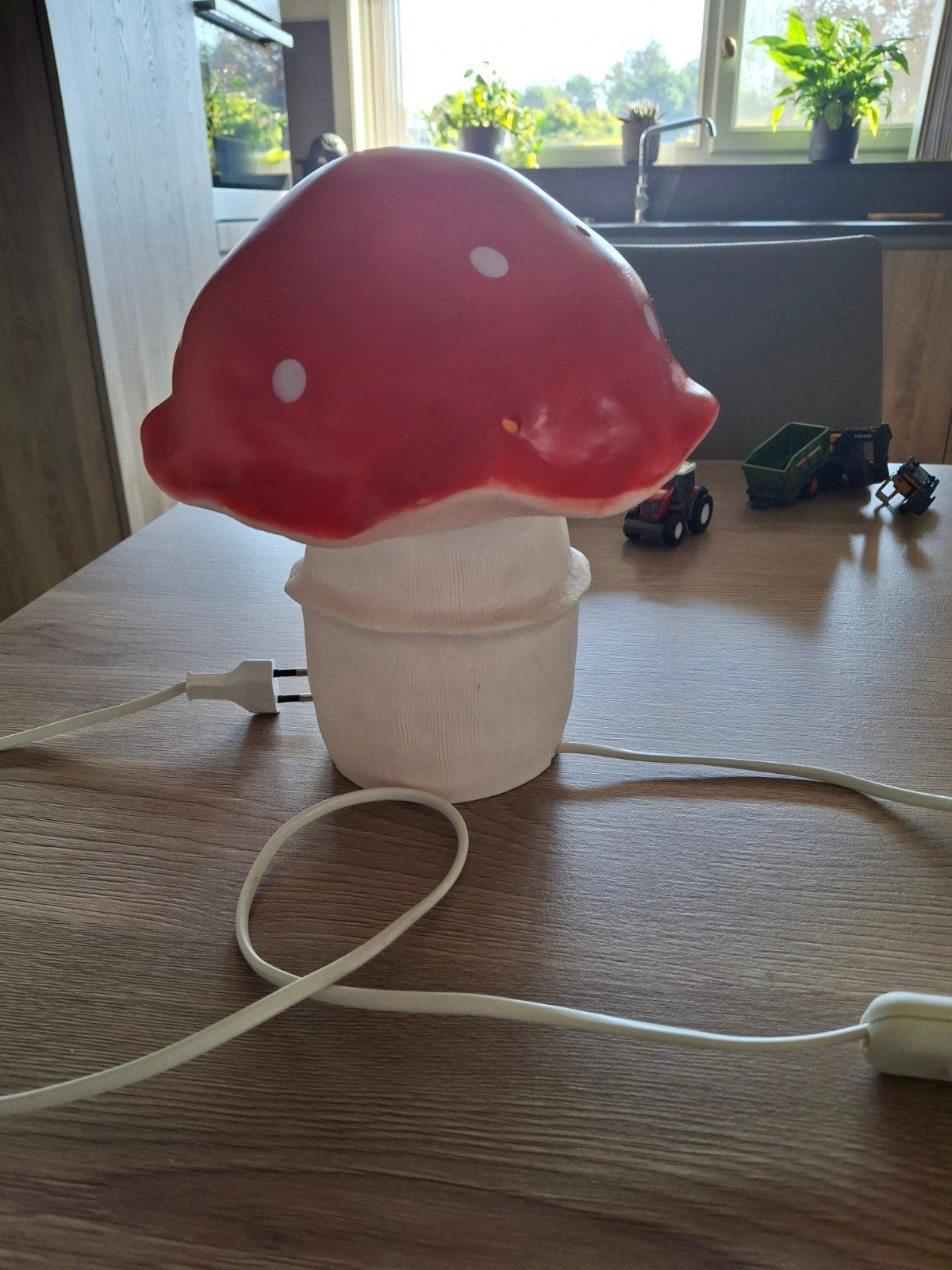 heico paddenstoel lamp, Ophalen, Zo goed als nieuw, Heico, Lamp