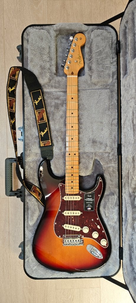 guitare Électrique Fender stratocaster american pro 2, Enlèvement, Comme neuf, Fender