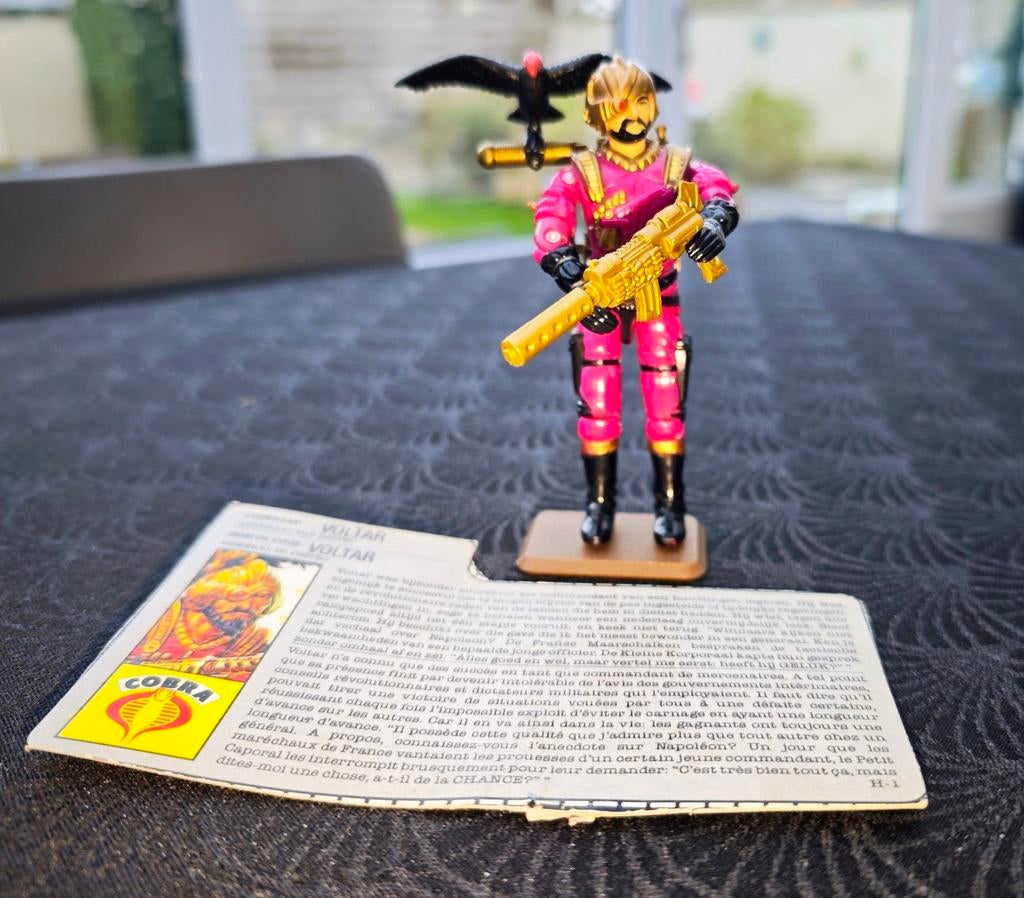 G.I.JOE figuur Voltar (vintage 1988), Kinderen en Baby's, Speelgoed | Actiefiguren, Ophalen