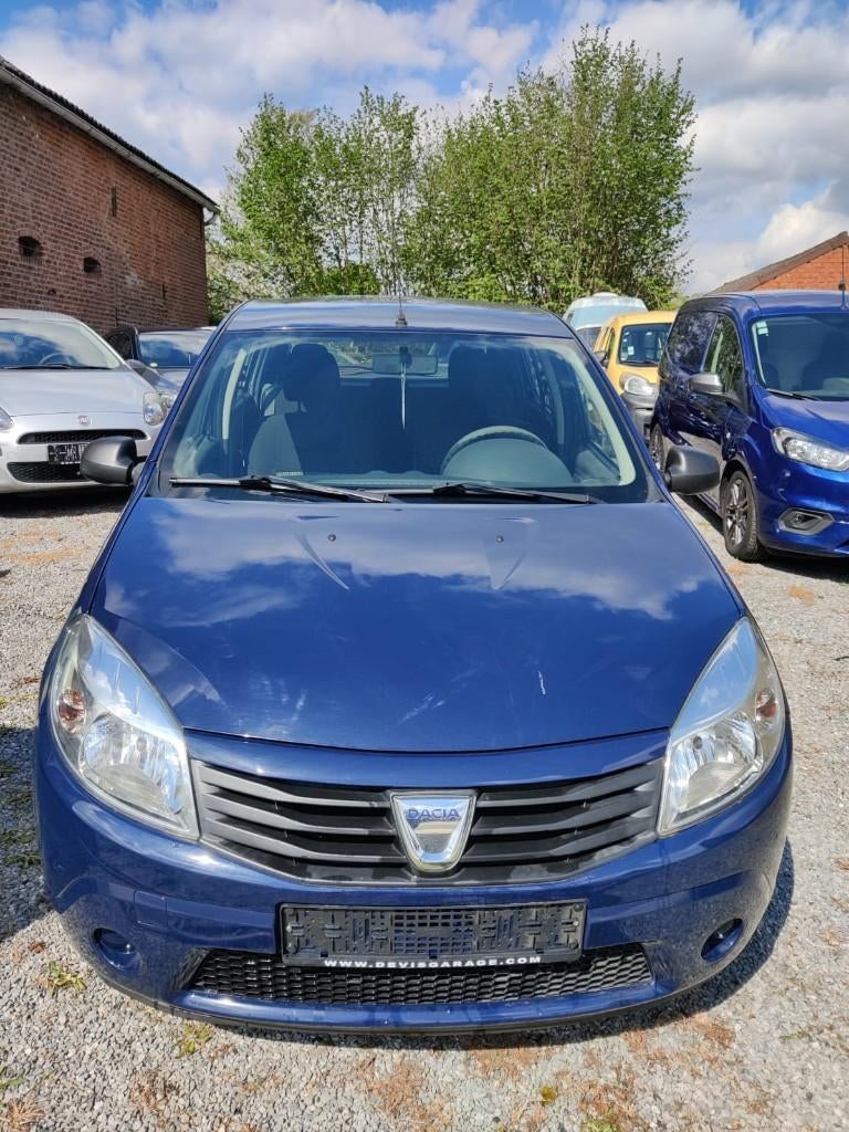 DACIA SANDERO 1.23I ESSENCE EURO 5, Euro 5, Entreprise, Boîte manuelle, Noir